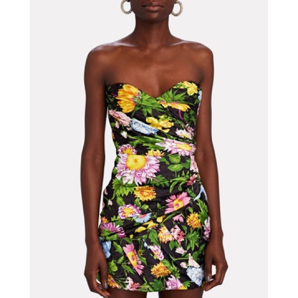 Ronny Kobo Collection Dresses & Skirts - Ronny Kobo Collection Floral Strapless Mini Dress